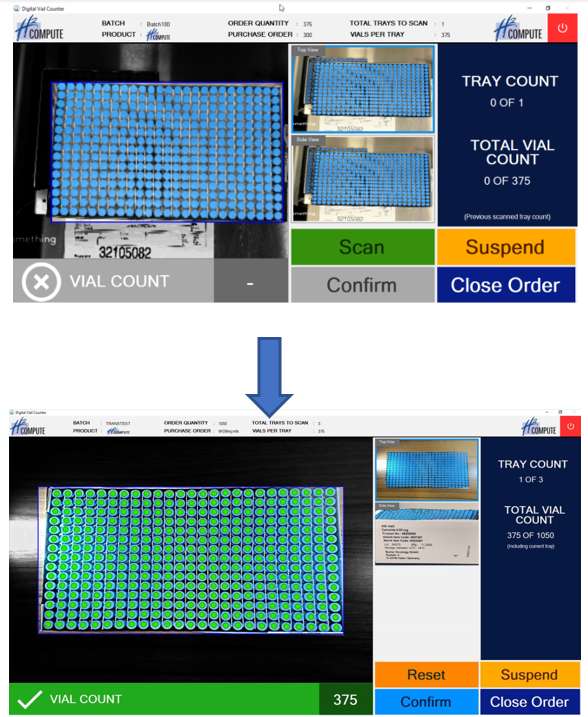 Digital Vial Counter
